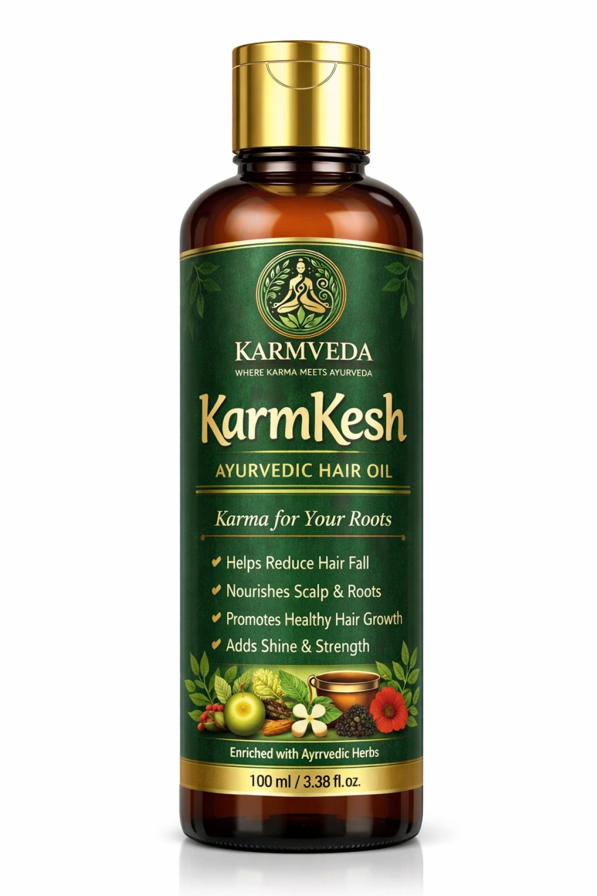 KarmKesh Ayurvedic Hair Oil